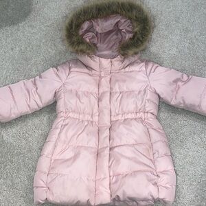 Baby Gap Girls Light Pink Winter Coat for 2 Year Old